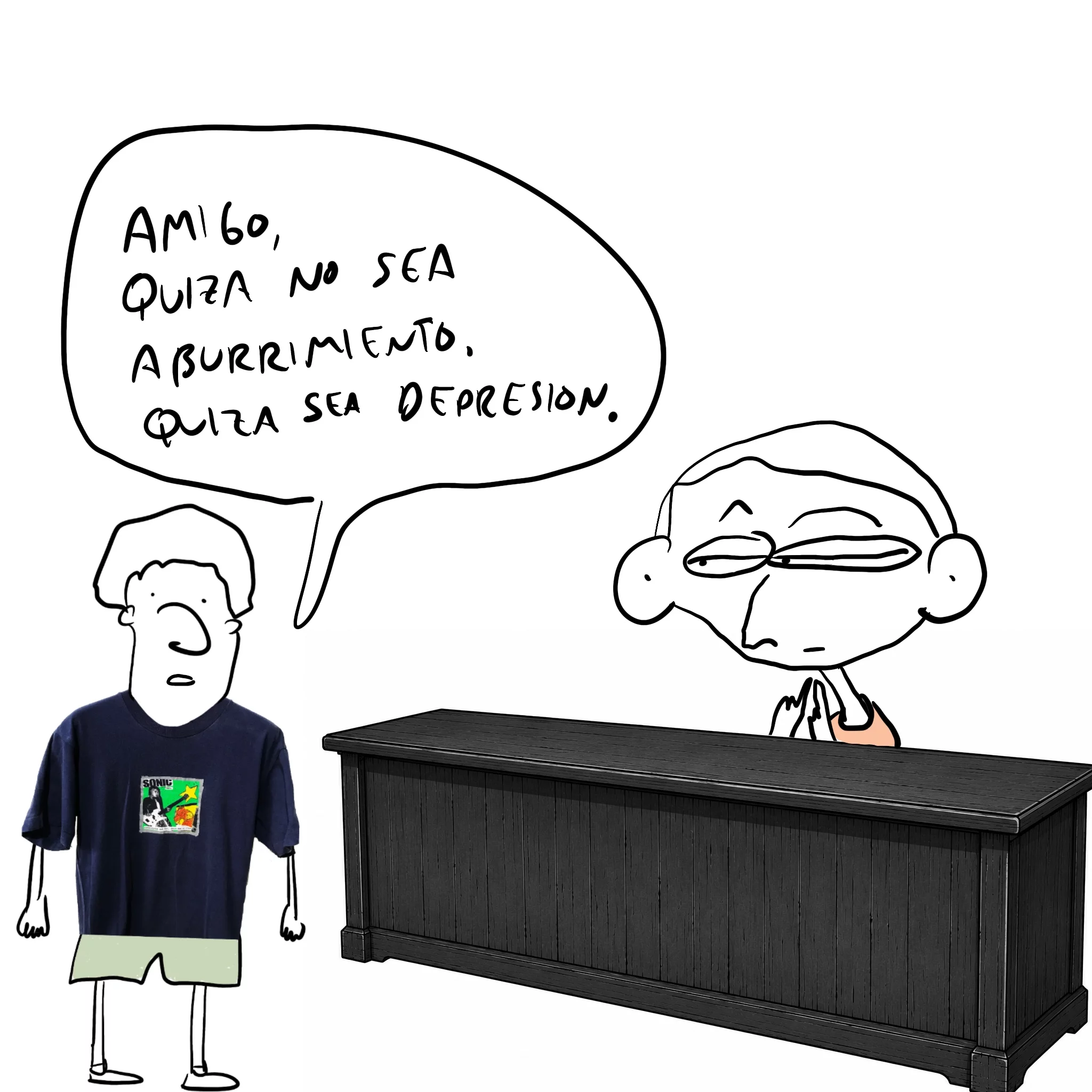 el hombre mas aburrido del mundo